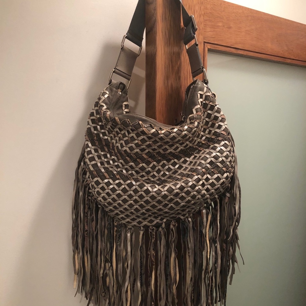Marc Jacobs Boho Woven Hobo